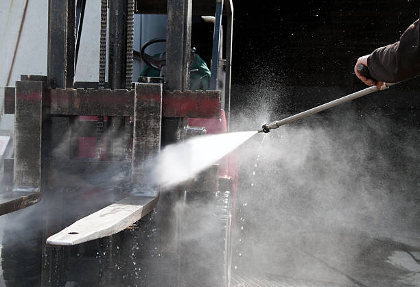Post-Construction Pressure Washing in Holliday, TX